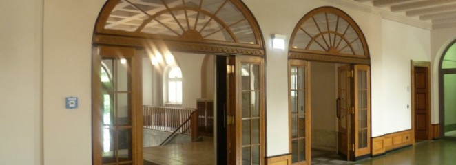 Eingangsbereich im Rathaus Treptow